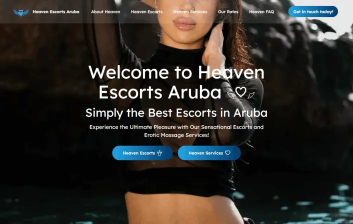 Welcome to Heaven Escorts Aruba 𓆩♡𓆪